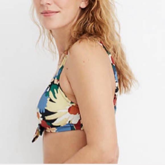 Madewell Second Wave Tie-front Bikini Top & Bottom - Picture 5 of 16